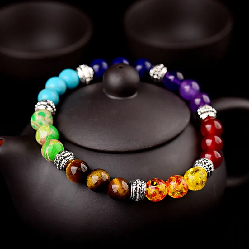 Reiki Healing Natural Stone Bracelet