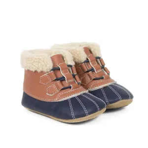 Robeez Connor Flexible Sole Boots - Rust