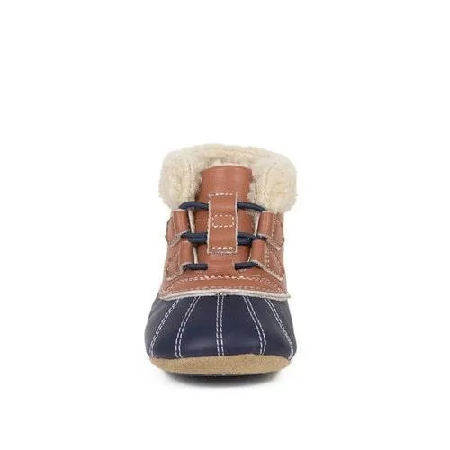 Robeez Connor Flexible Sole Boots - Rust