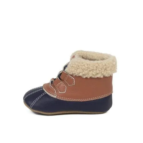 Robeez Connor Flexible Sole Boots - Rust