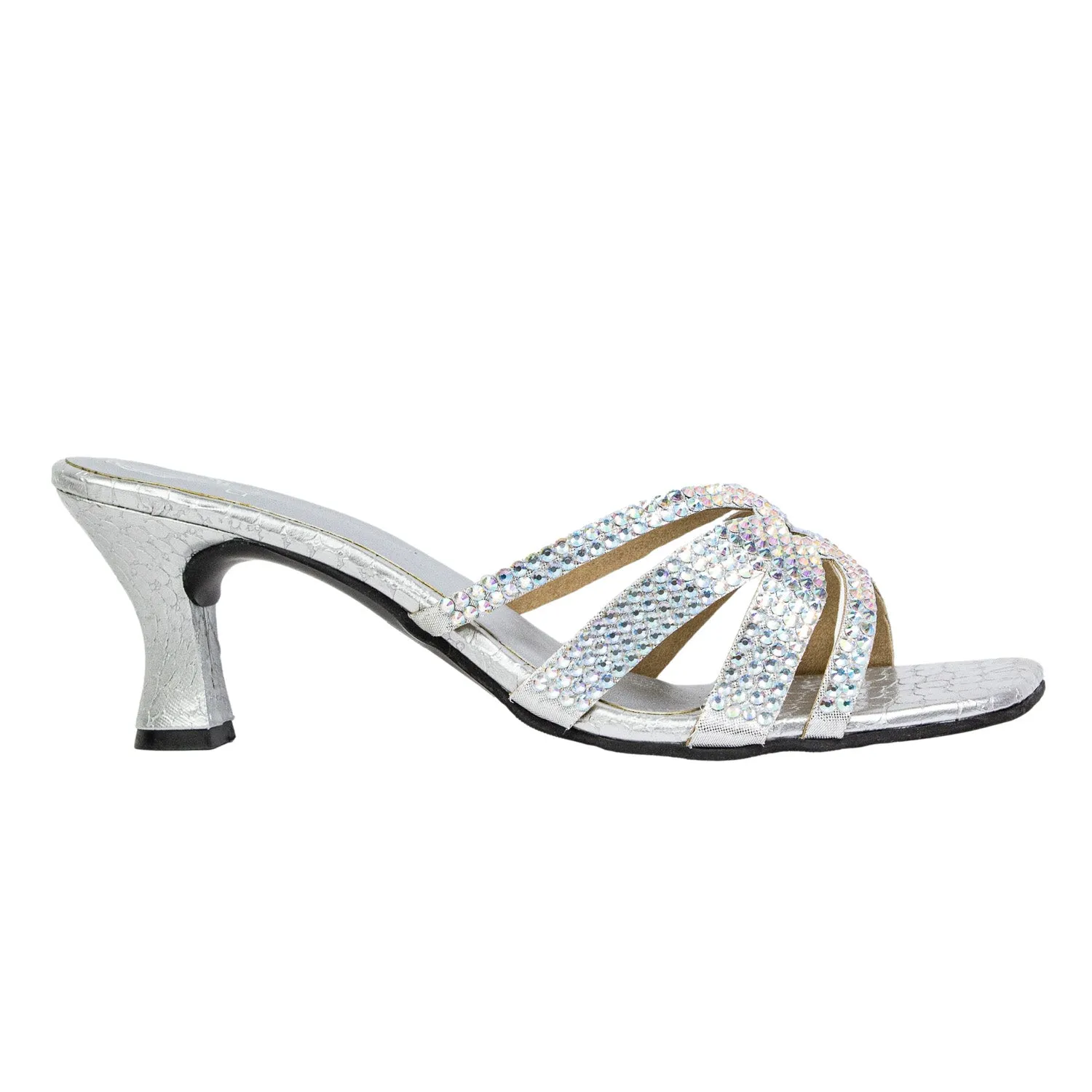 Sadaf Heels S164H - Silver