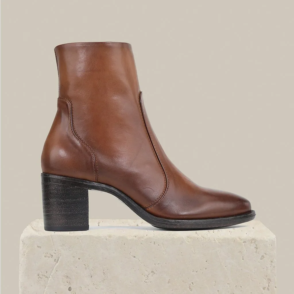 SEADA LEATHER SUEDE MID BOOTS