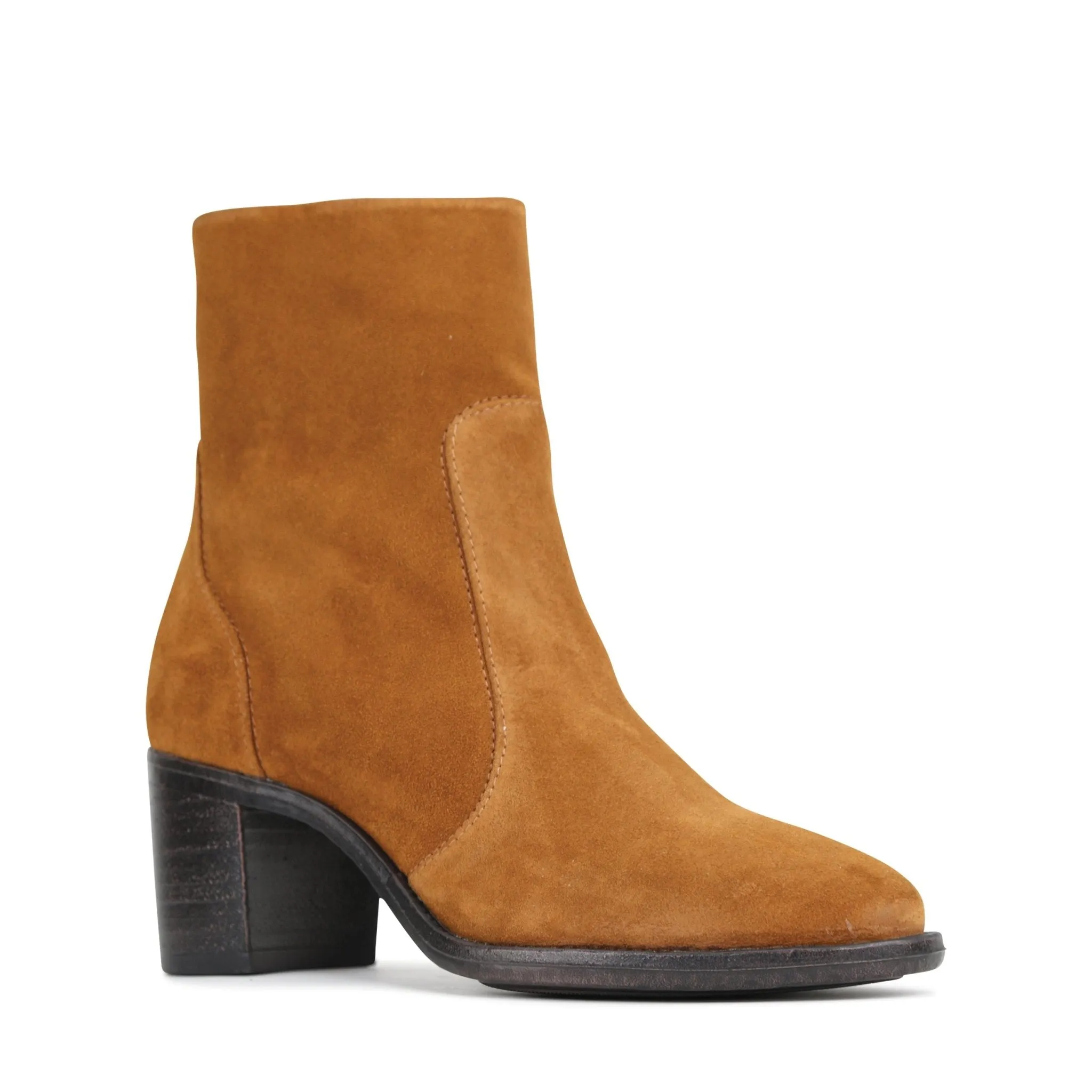 SEADA LEATHER SUEDE MID BOOTS