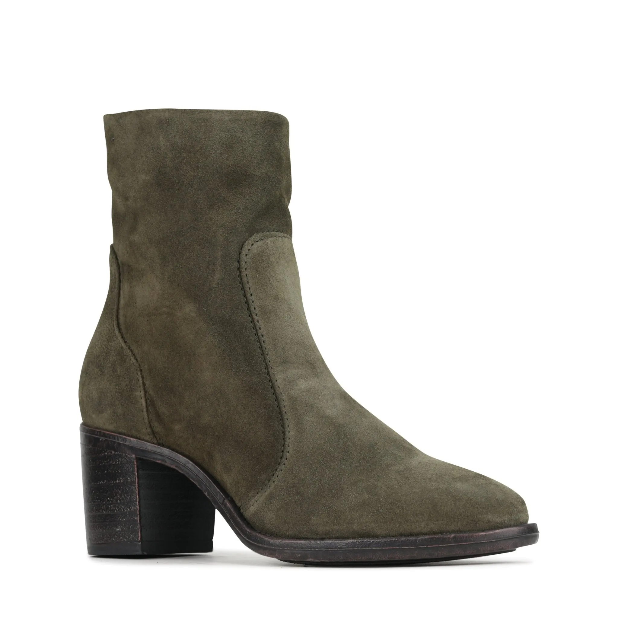 SEADA LEATHER SUEDE MID BOOTS
