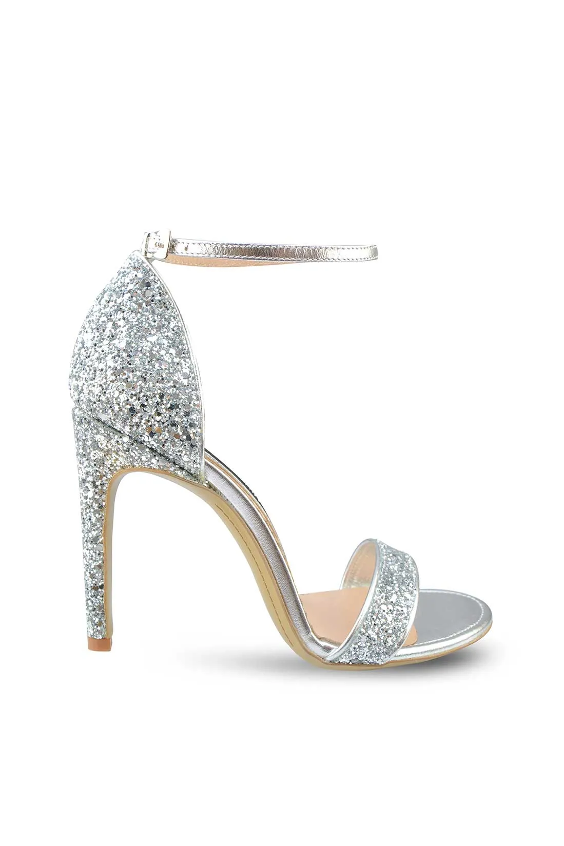 SILVER GLAMOUR SANDALS