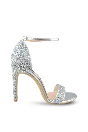 SILVER GLAMOUR SANDALS