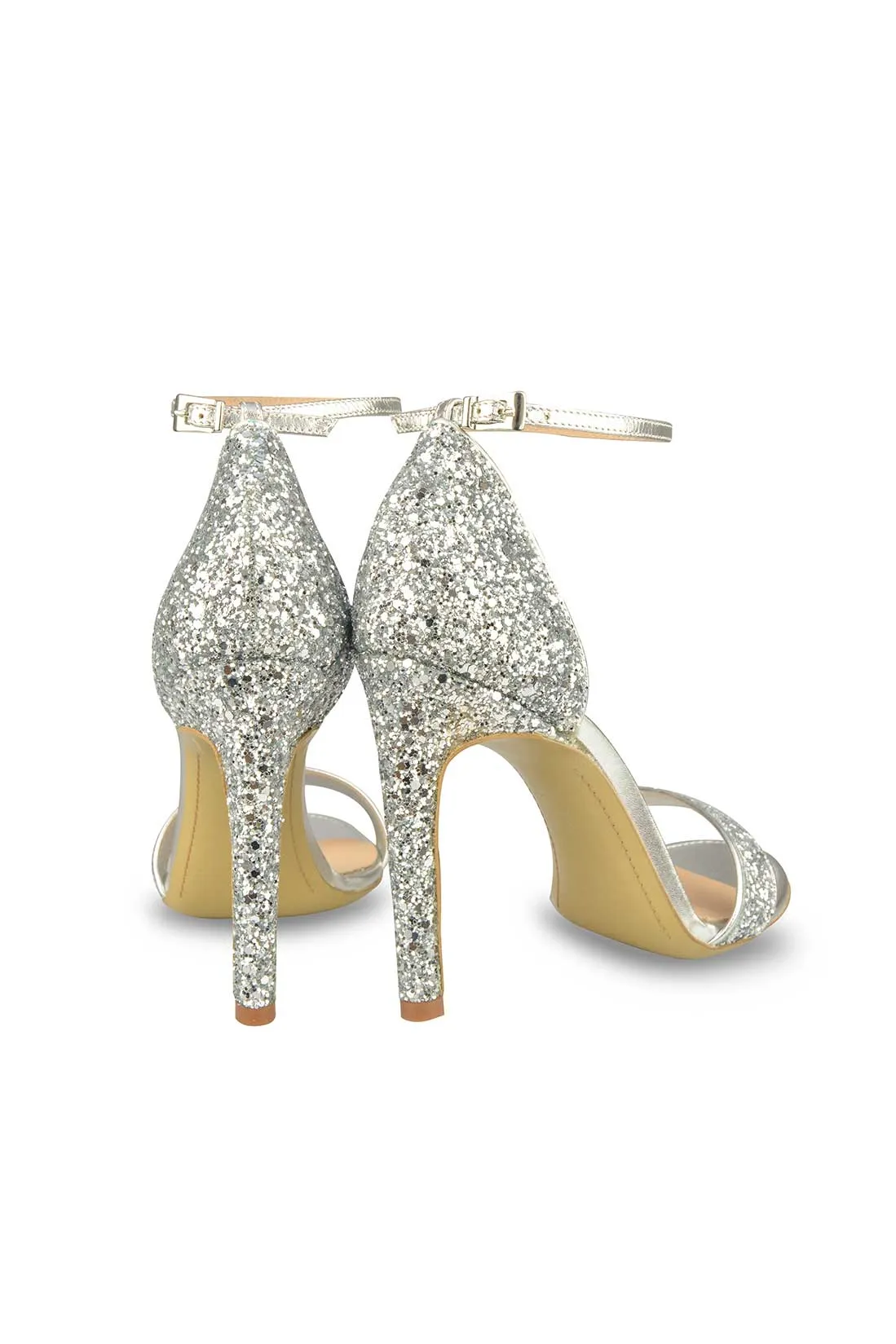 SILVER GLAMOUR SANDALS