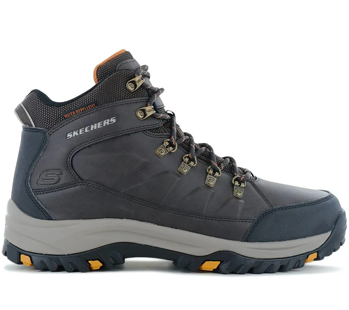 Skechers Relaxed Fit: Relment - Daggett- Herren Wanderschuhe Stiefel Braun 204642-CHOC
