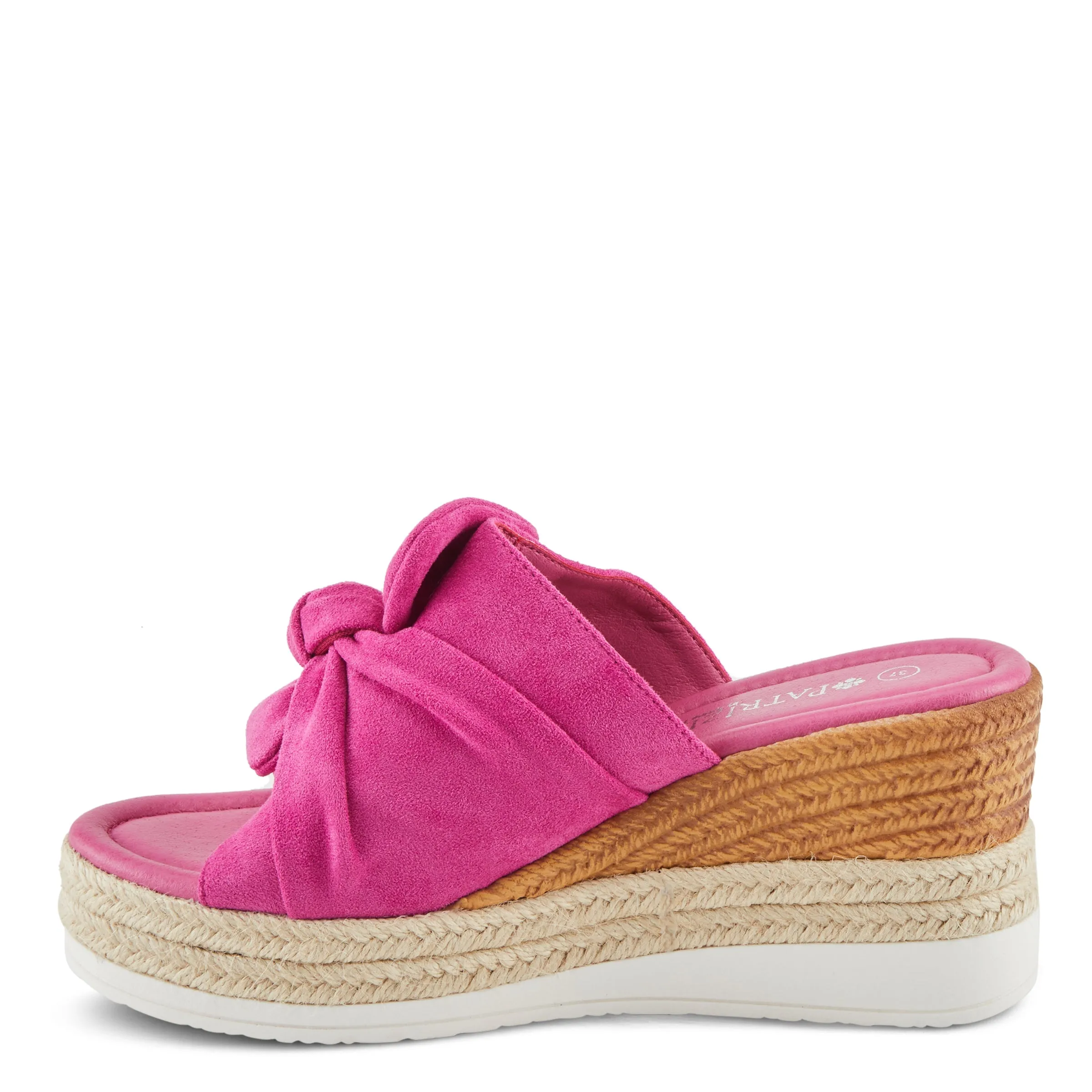 Spring Step Shoes Patrizia Bellaluce Sandals Women’s Vegan Wedge 3.25”