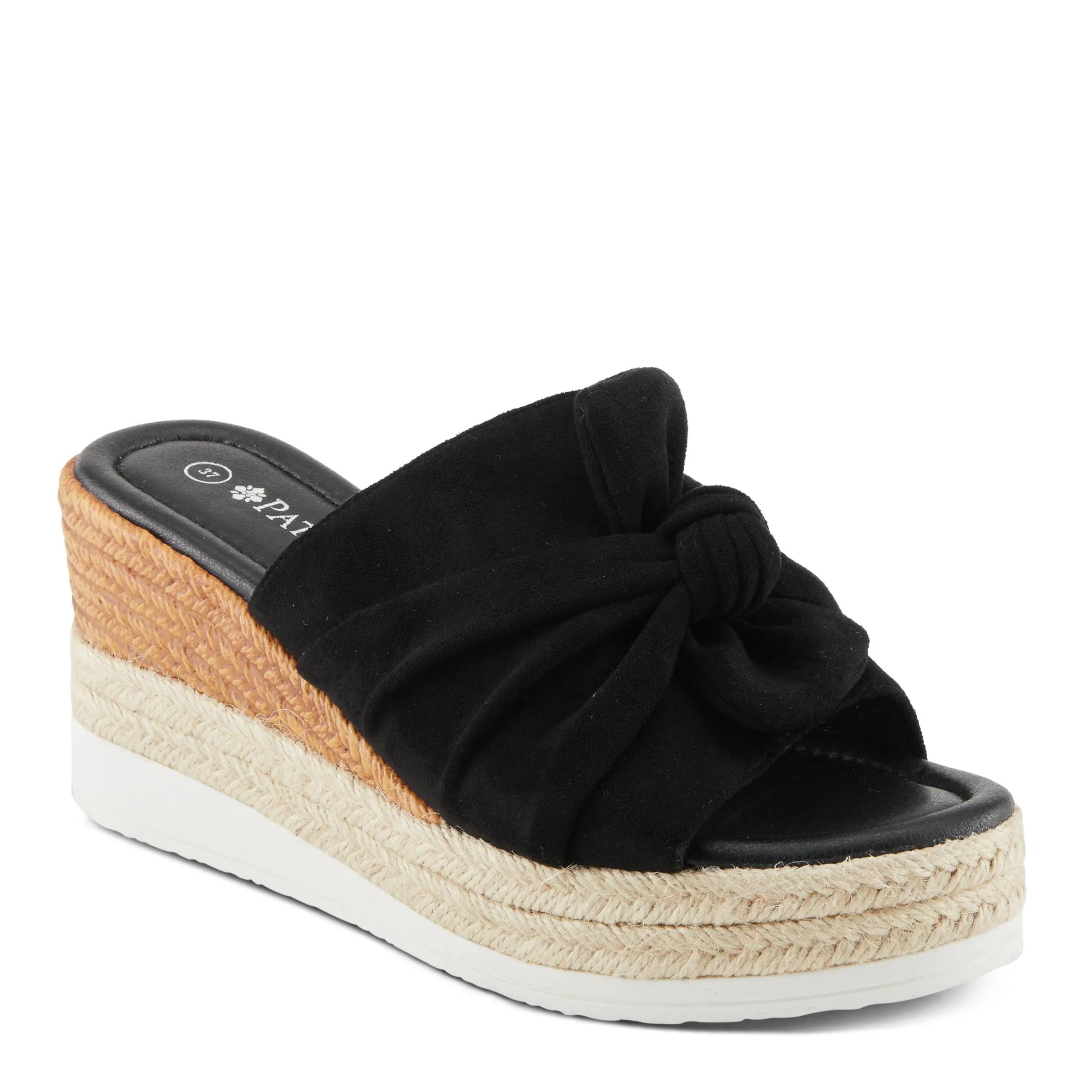 Spring Step Shoes Patrizia Bellaluce Sandals Women’s Vegan Wedge 3.25”