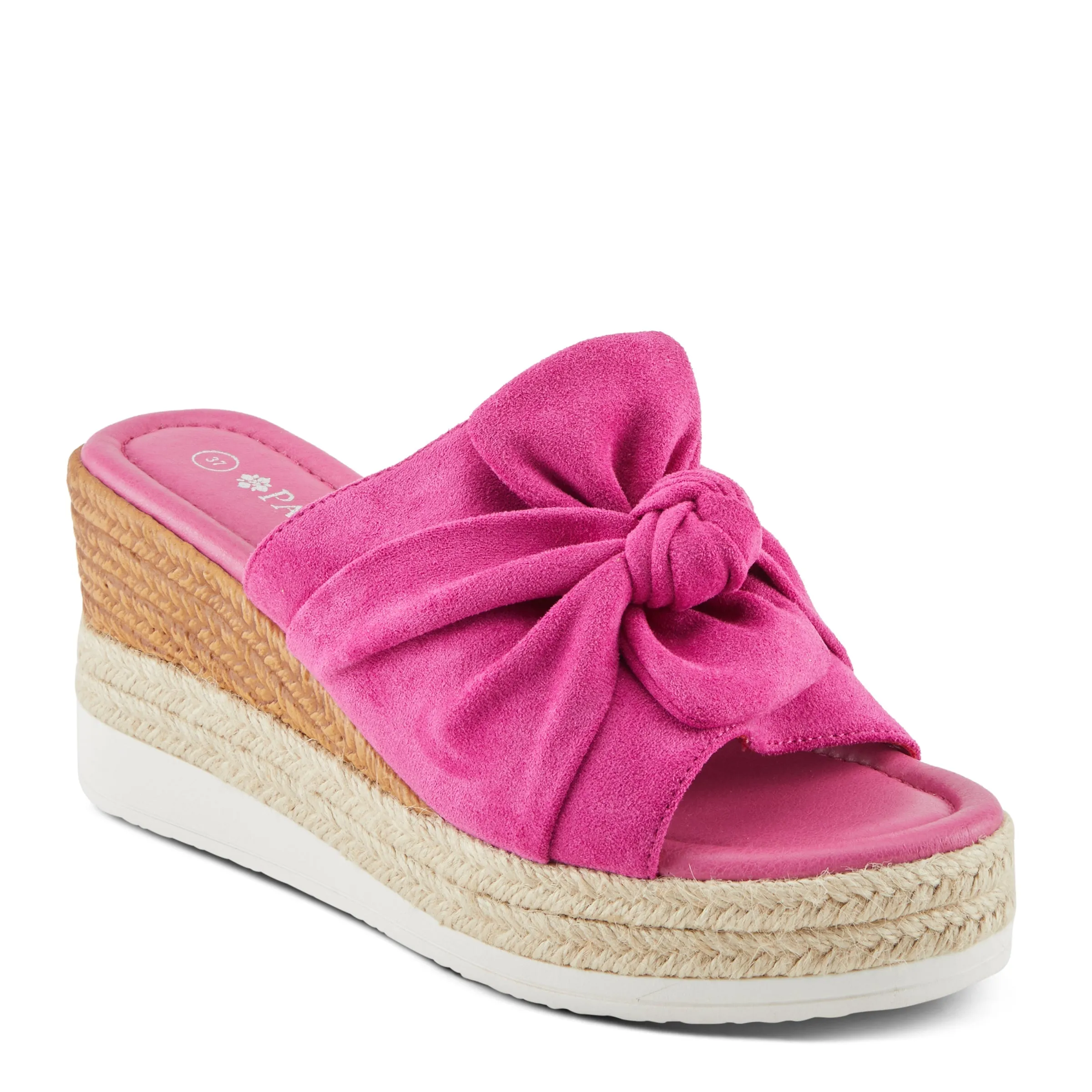 Spring Step Shoes Patrizia Bellaluce Sandals Women’s Vegan Wedge 3.25”