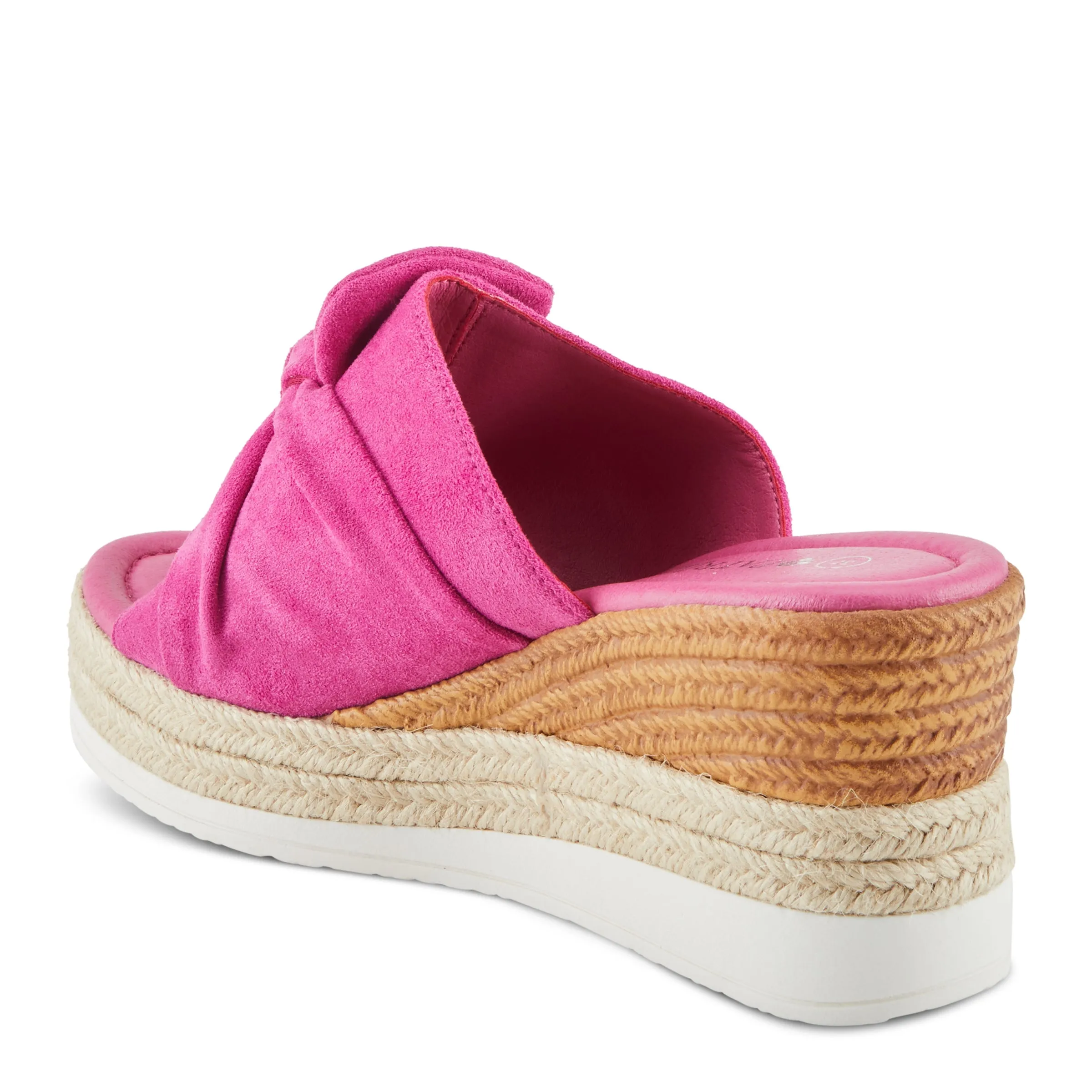 Spring Step Shoes Patrizia Bellaluce Sandals Women’s Vegan Wedge 3.25”