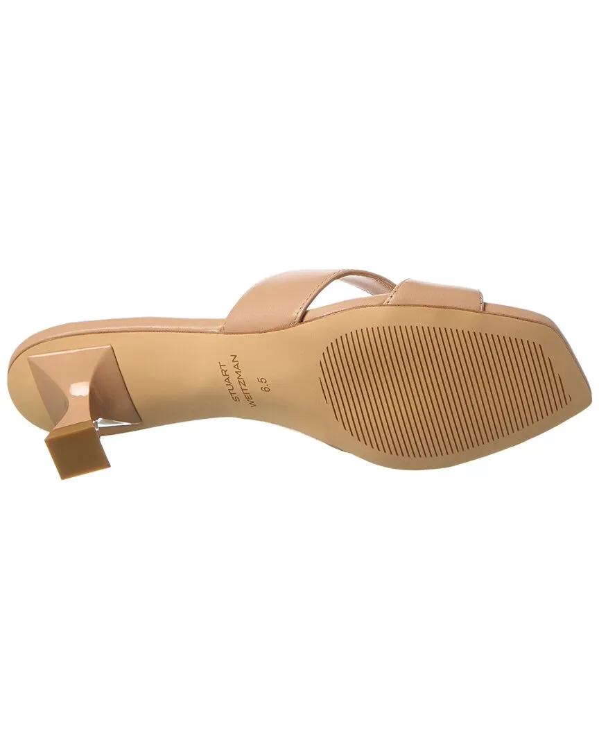 Stuart Weitzman Miami 50 Leather Sandal