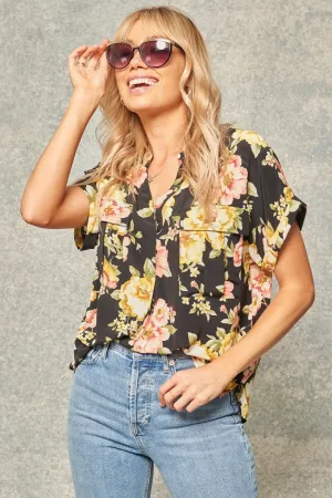 T99 Cool floral shirt