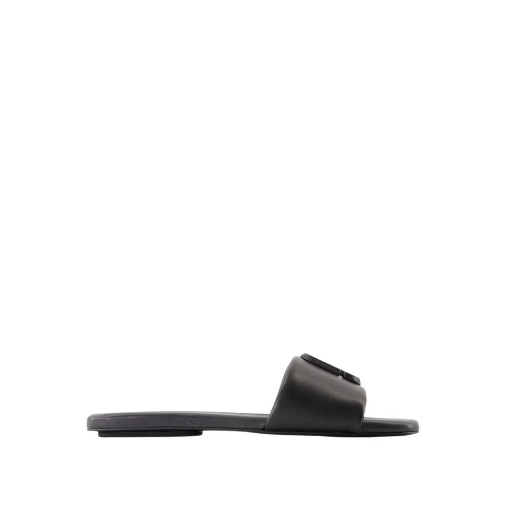 The J Marc Sandals - Leather - Black
