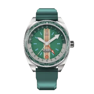 The Surfer | Wavecatcher GMT Automatic |  Seagrass