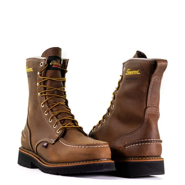 Thorogood Men's 1957 Series Crazy Horse 8" Waterproof Steel Toe Work Boots 804-3898
