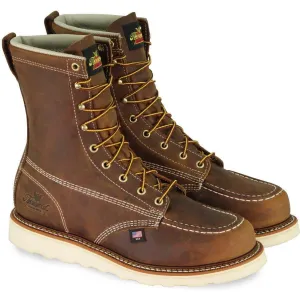 Thorogood Men's USA Made Amer. Heritage 8" Steel Toe Work Wedge Boot 804-4478