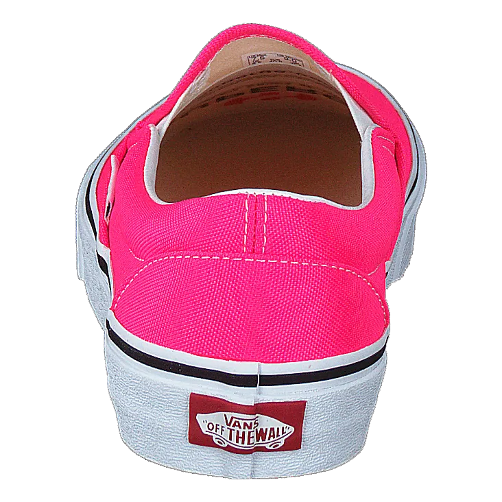 Ua Classic Slip-on (neon) Knockout Pink/true Whit