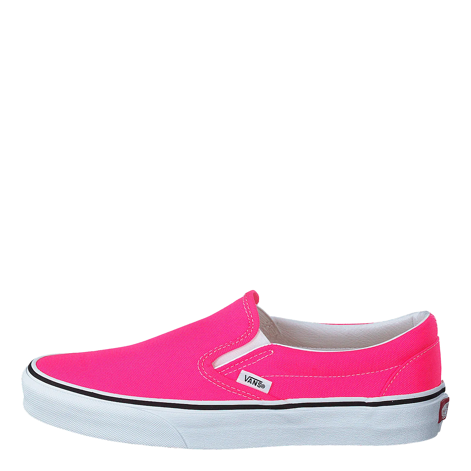 Ua Classic Slip-on (neon) Knockout Pink/true Whit