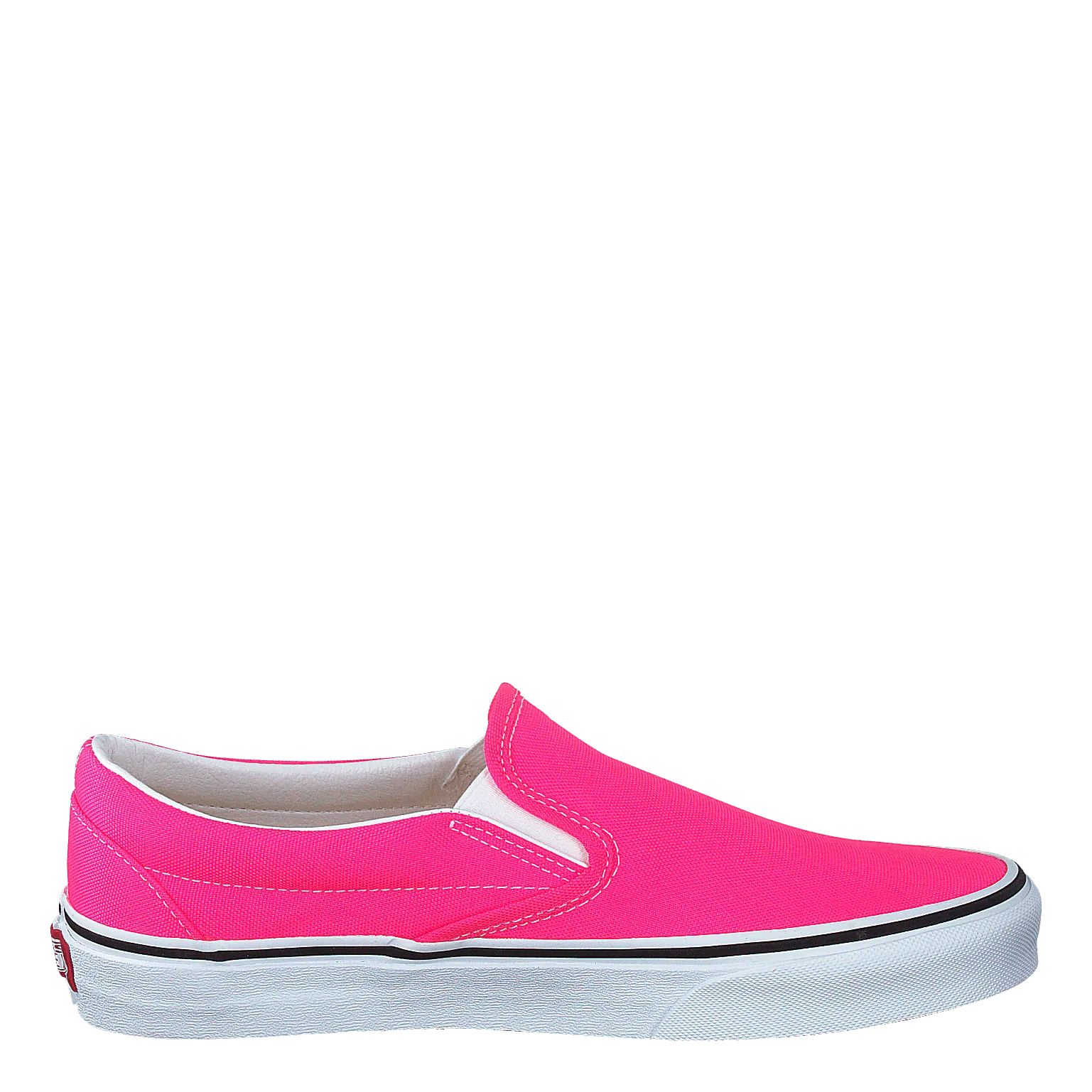 Ua Classic Slip-on (neon) Knockout Pink/true Whit