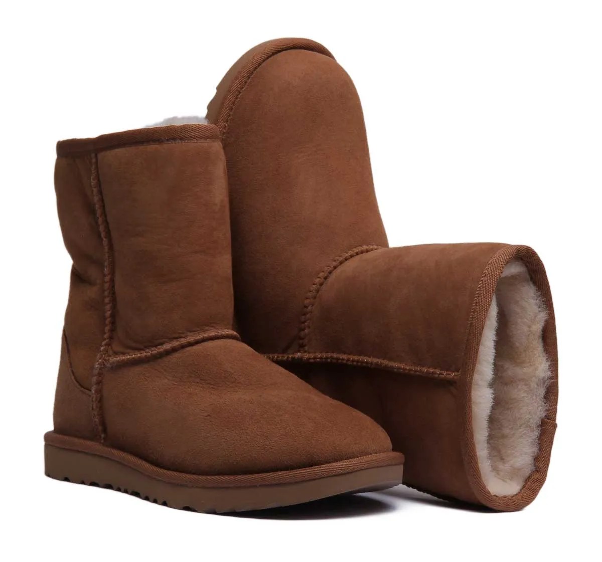 Ugg Australia Classic 2 K In Chestnut For Youth