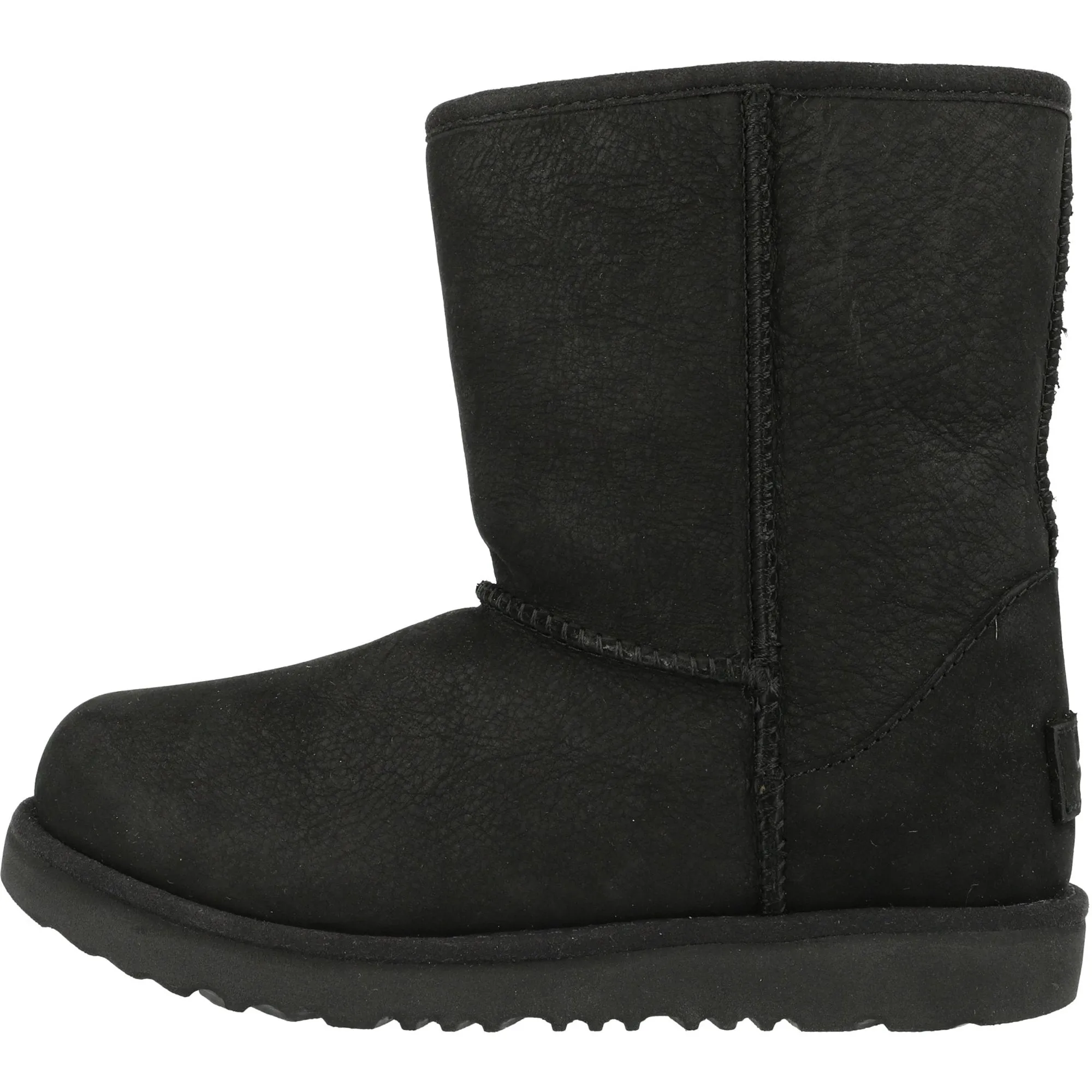UGG Classic Short II Kids Black Waterproof Boots