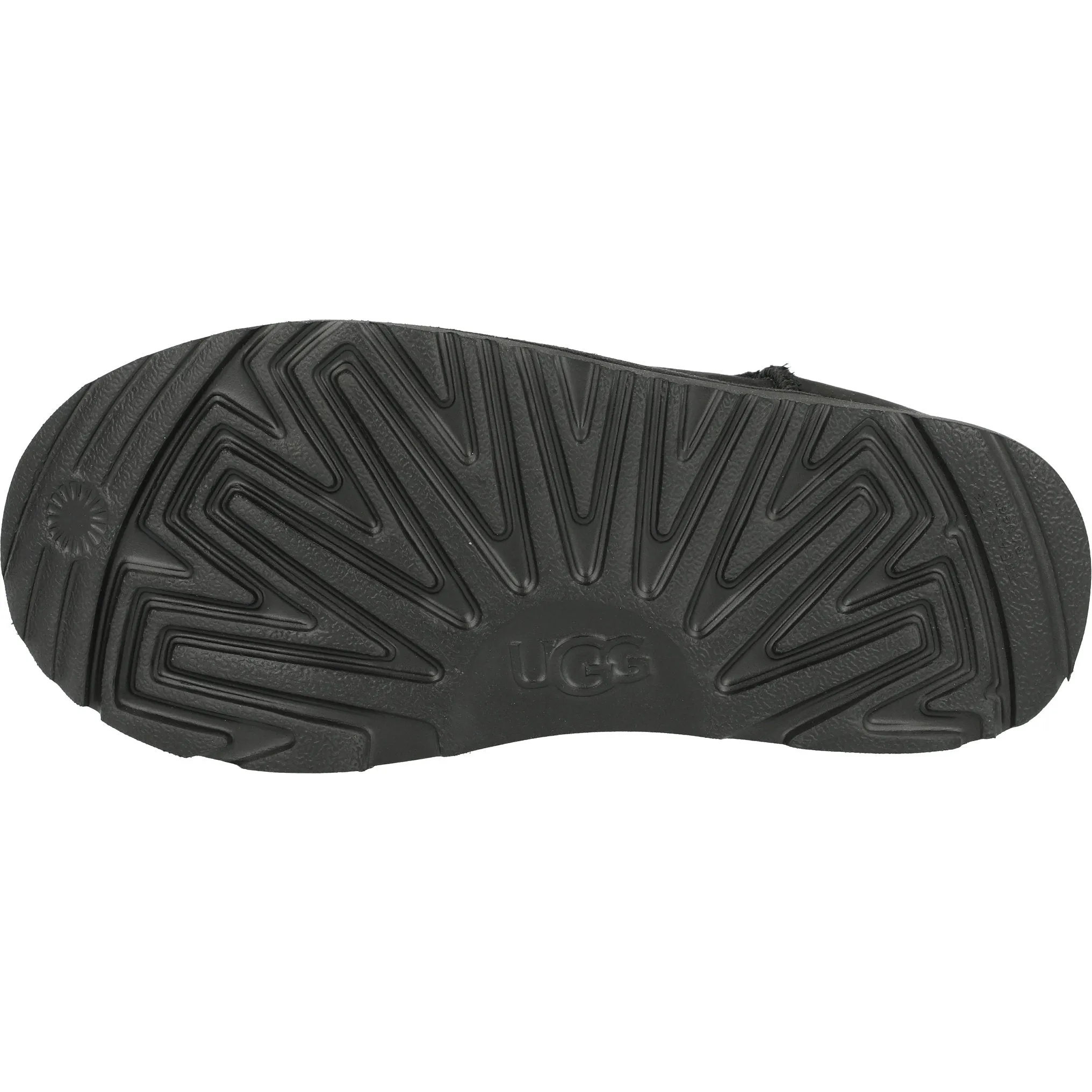 UGG Classic Short II Kids Black Waterproof Boots