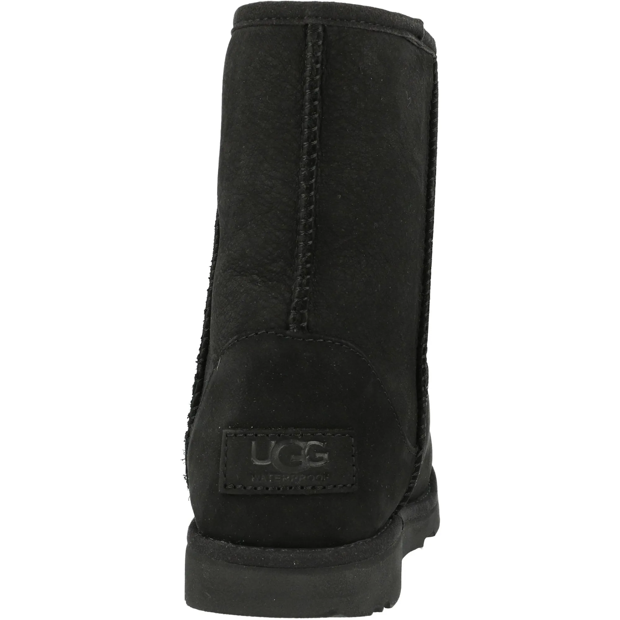 UGG Classic Short II Kids Black Waterproof Boots
