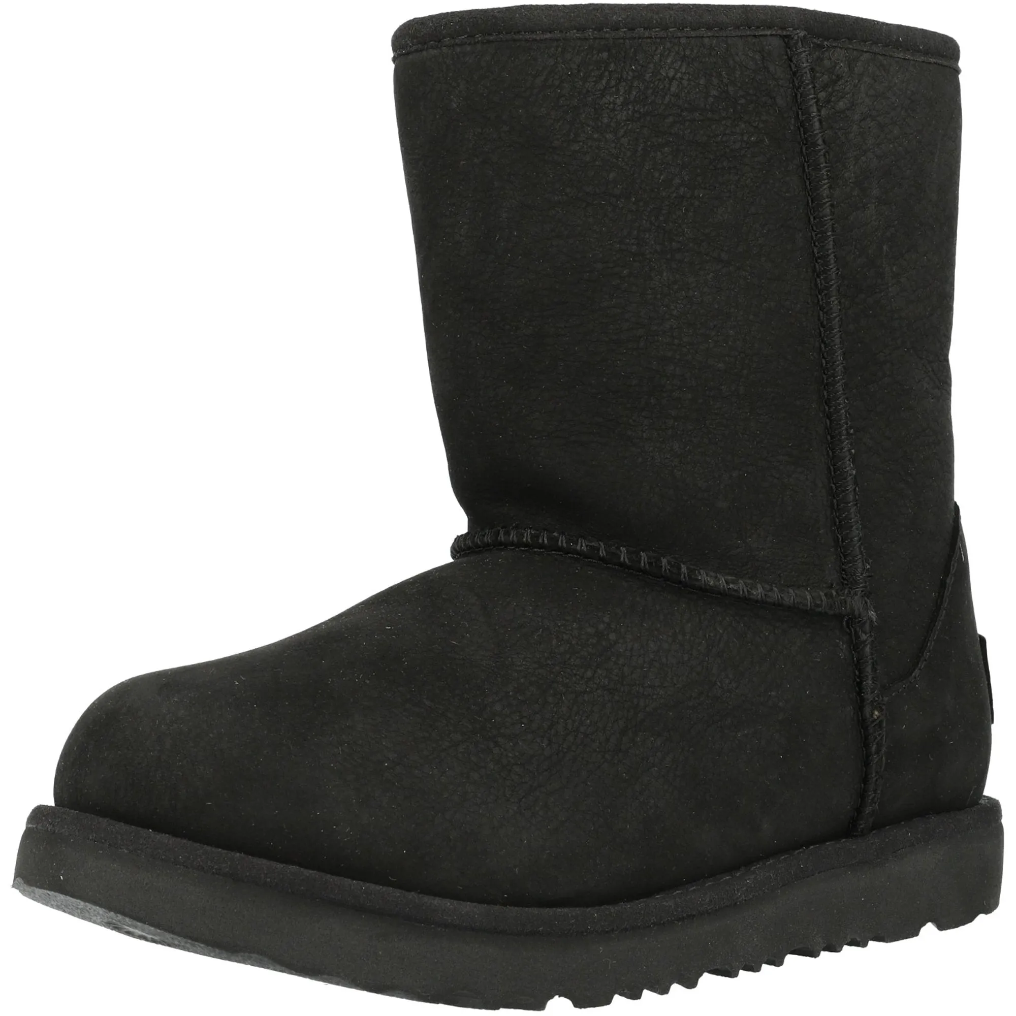 UGG Classic Short II Kids Black Waterproof Boots