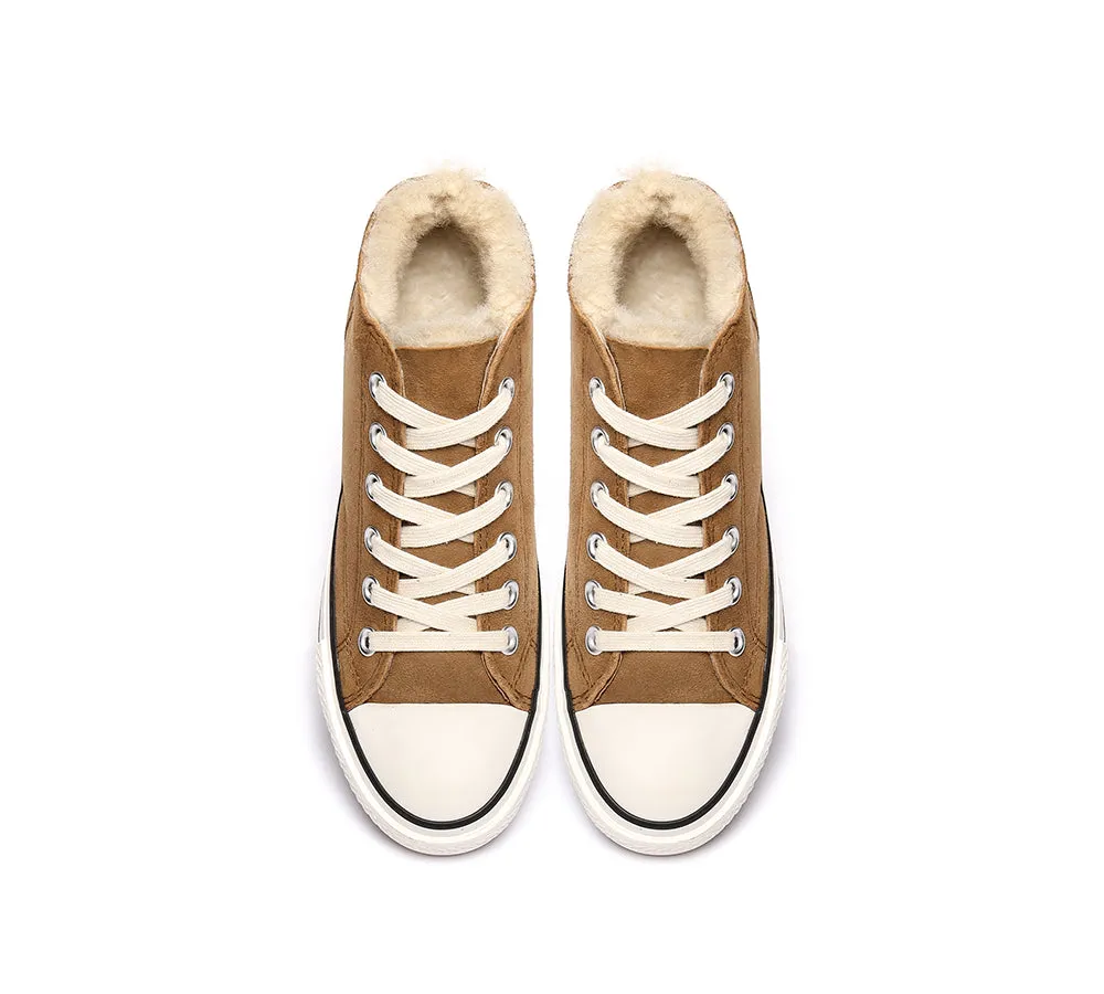 Veder Women Sneakers Sheepskin Wool Lining