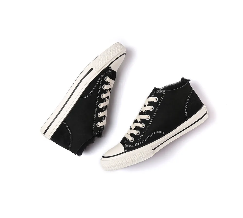 Veder Women Sneakers Sheepskin Wool Lining