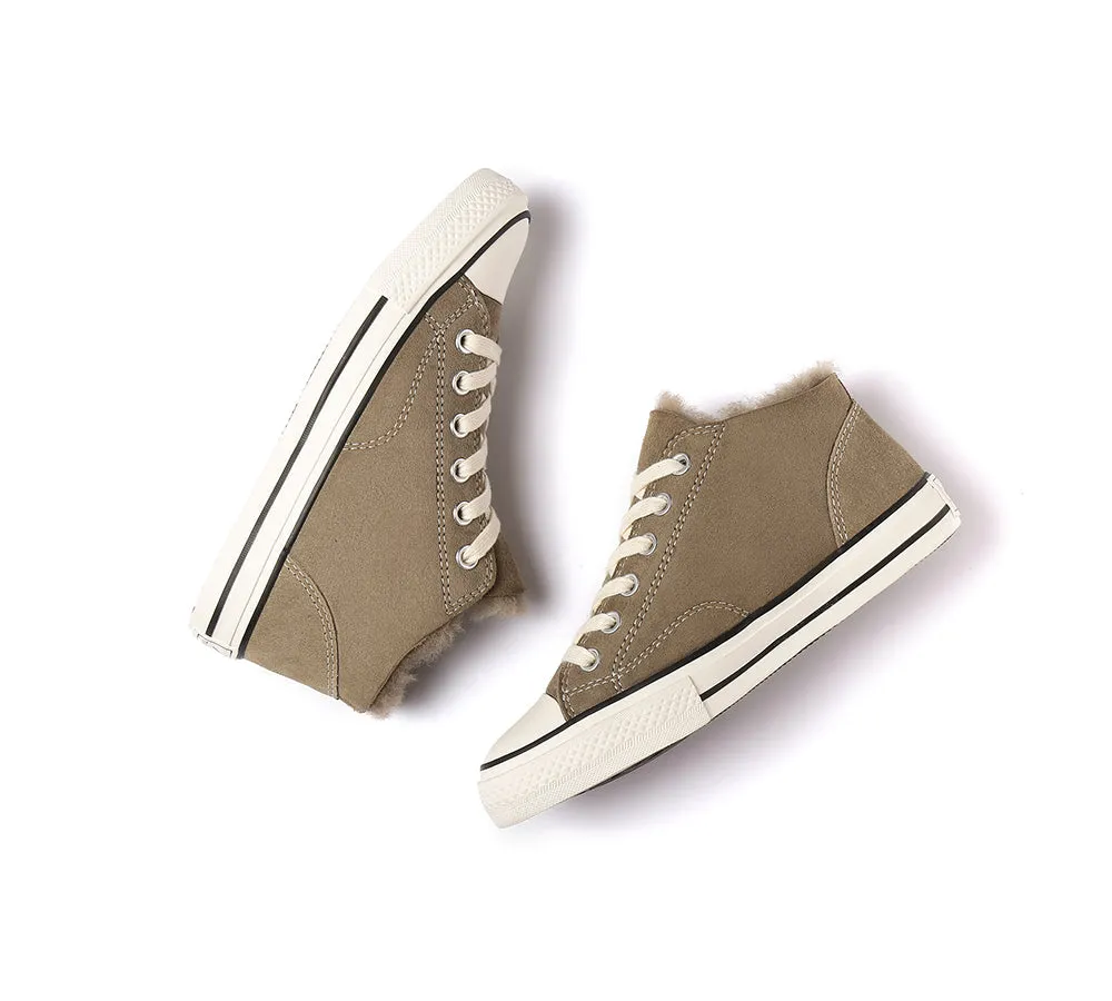 Veder Women Sneakers Sheepskin Wool Lining