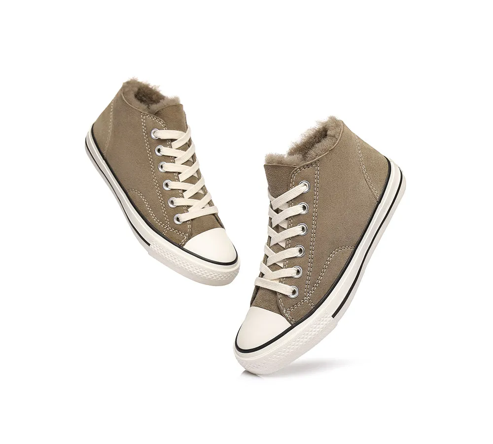 Veder Women Sneakers Sheepskin Wool Lining