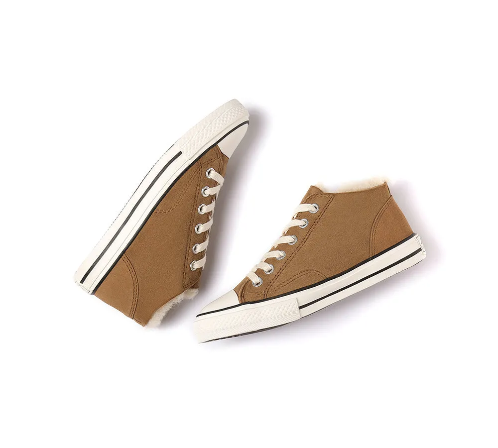 Veder Women Sneakers Sheepskin Wool Lining