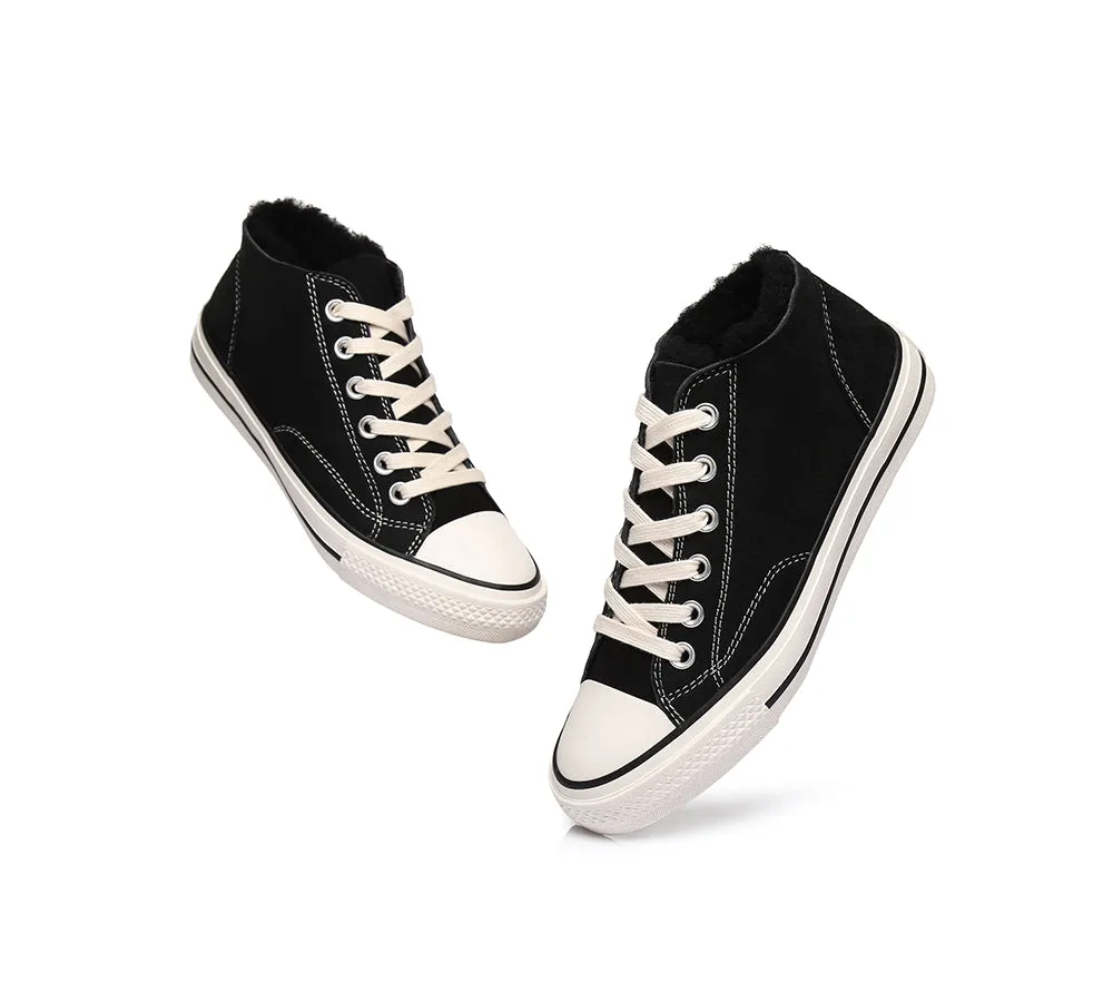 Veder Women Sneakers Sheepskin Wool Lining
