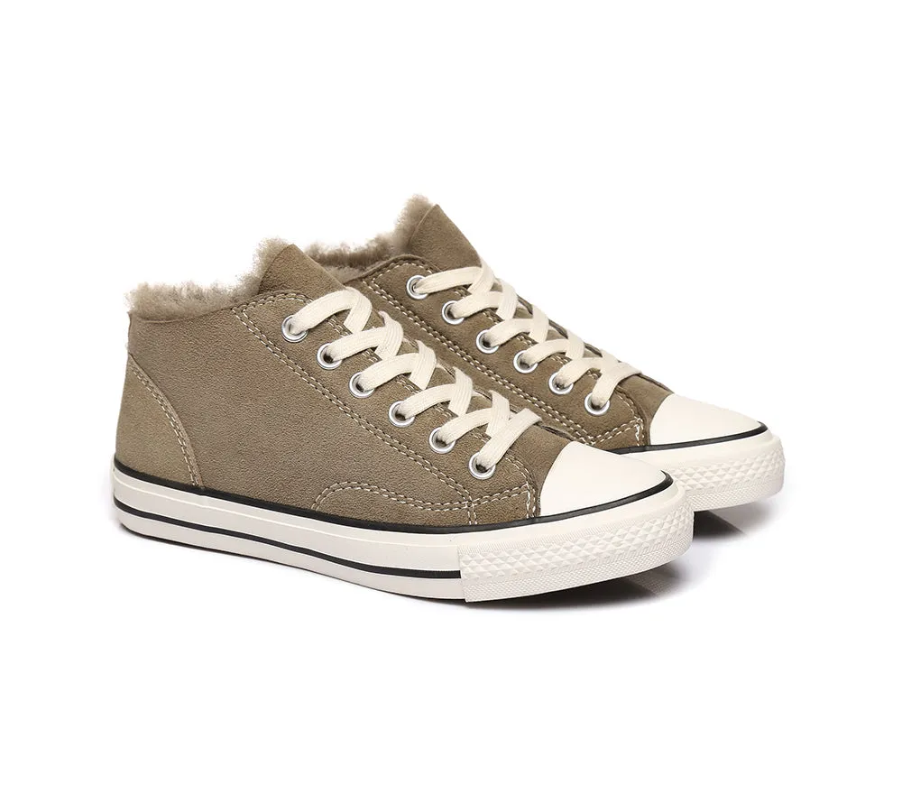 Veder Women Sneakers Sheepskin Wool Lining