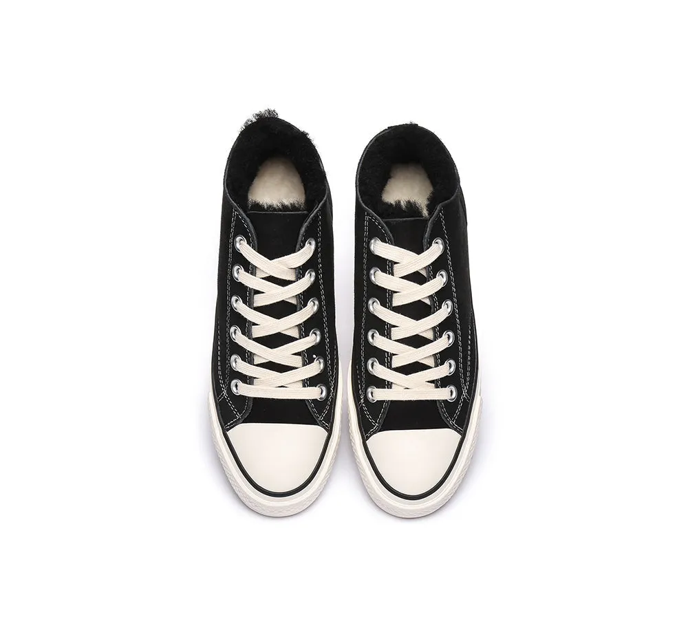 Veder Women Sneakers Sheepskin Wool Lining