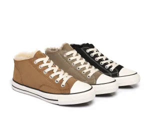 Veder Women Sneakers Sheepskin Wool Lining
