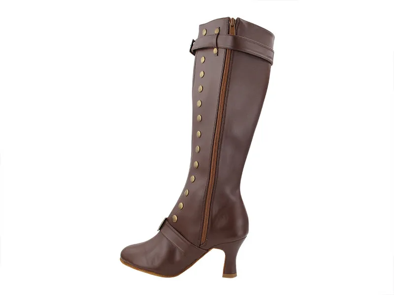 VFBoot SOLON002 Dark Tan Leather