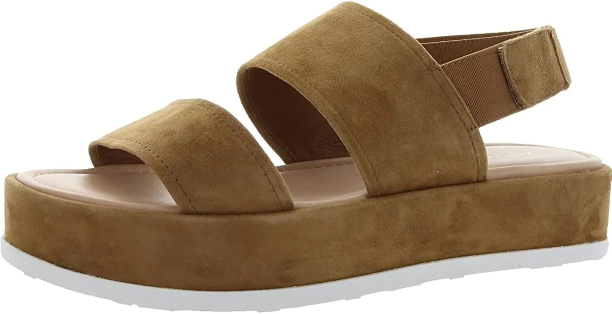 VIA SPIGA Women's V-Gabourey City Sandal Sport, Toffee, 9.5