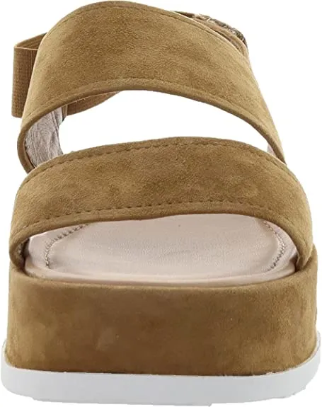 VIA SPIGA Women's V-Gabourey City Sandal Sport, Toffee, 9.5