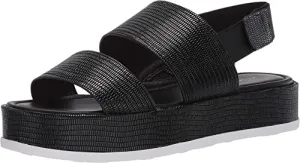 VIA SPIGA Women's V-Gabourey2 City Sandals, Black, 7