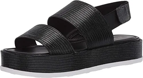 VIA SPIGA Women's V-Gabourey2 City Sandals, Black, 7