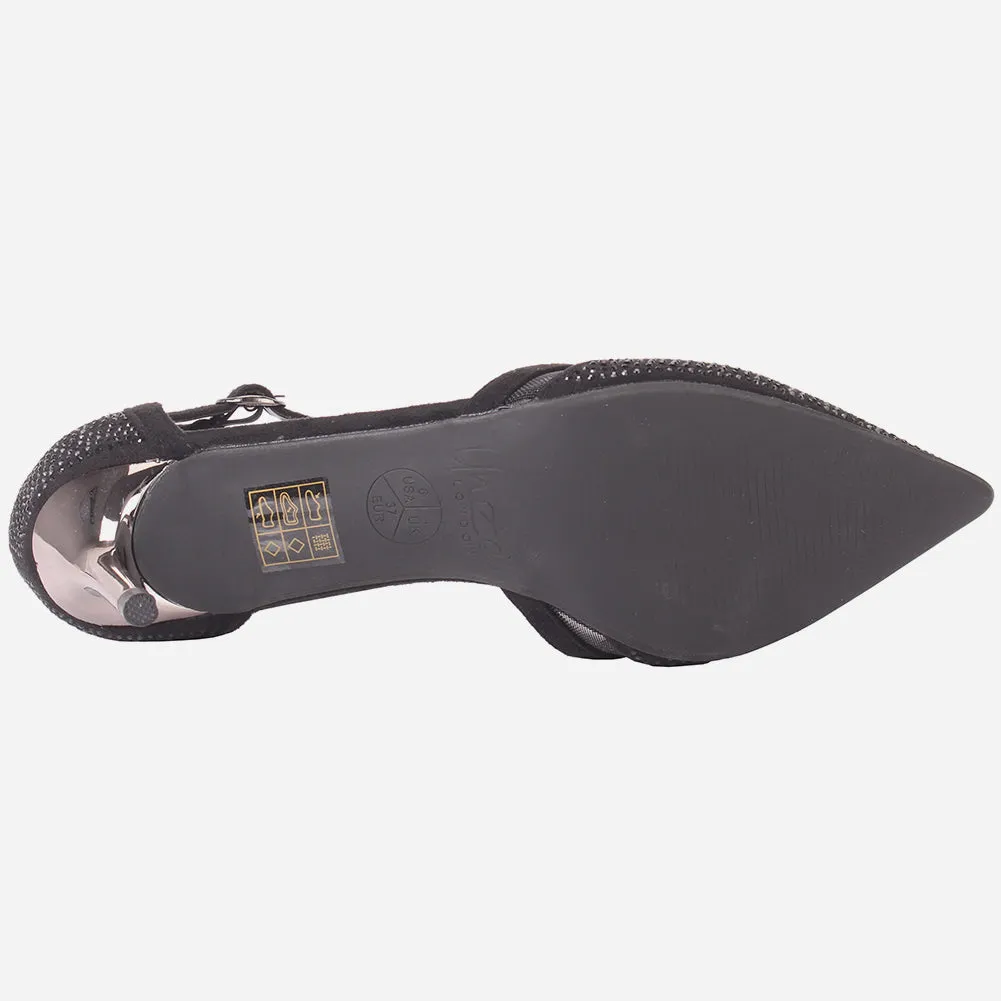 Women "COMET" Shiny Pointy Sandals
