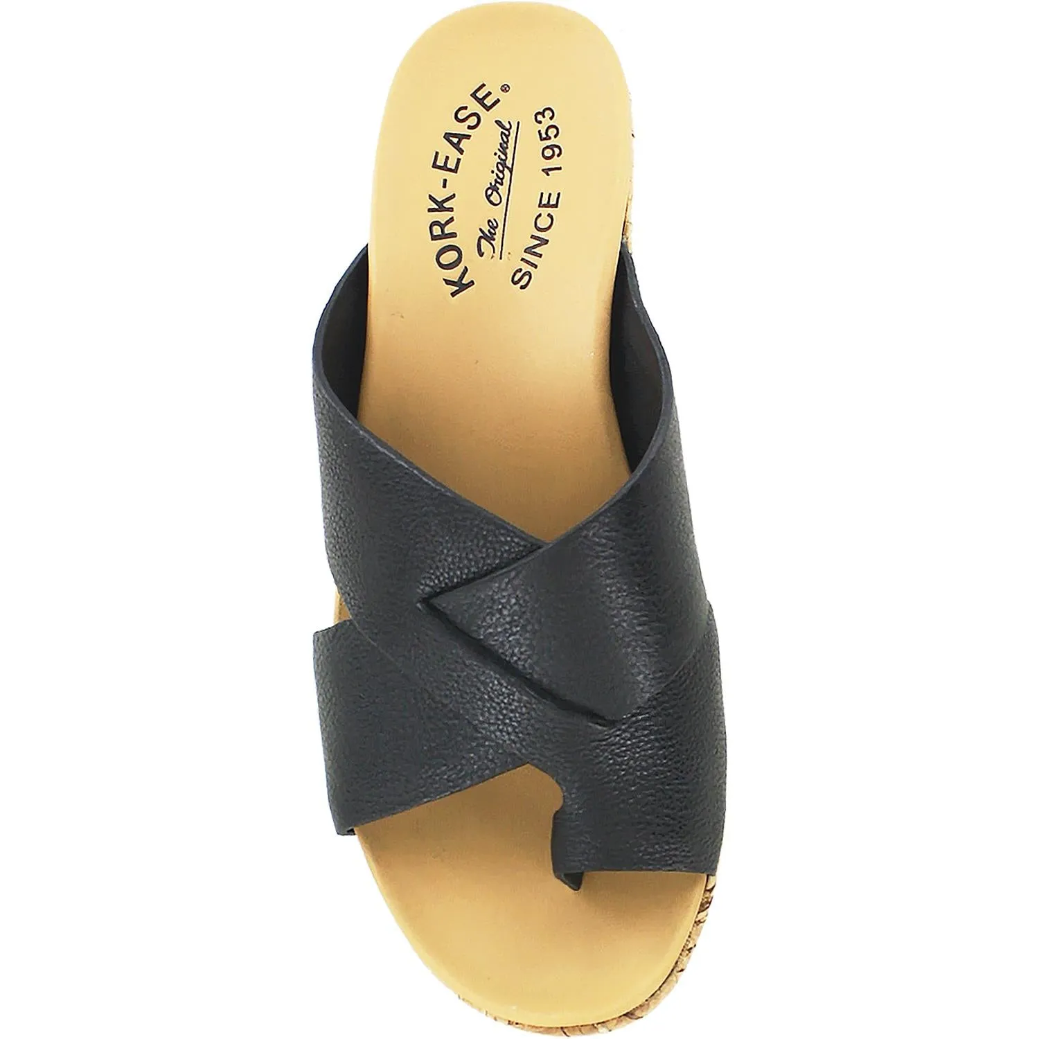 Women's Kork Ease Baja Black Leather