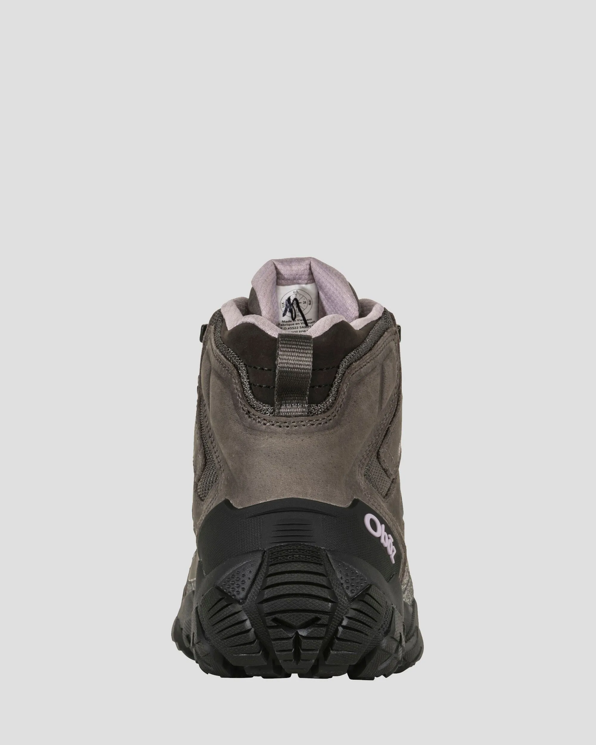 Women's Oboz Sawtooth X Mid Waterproof Hiking Boots - Charcoal