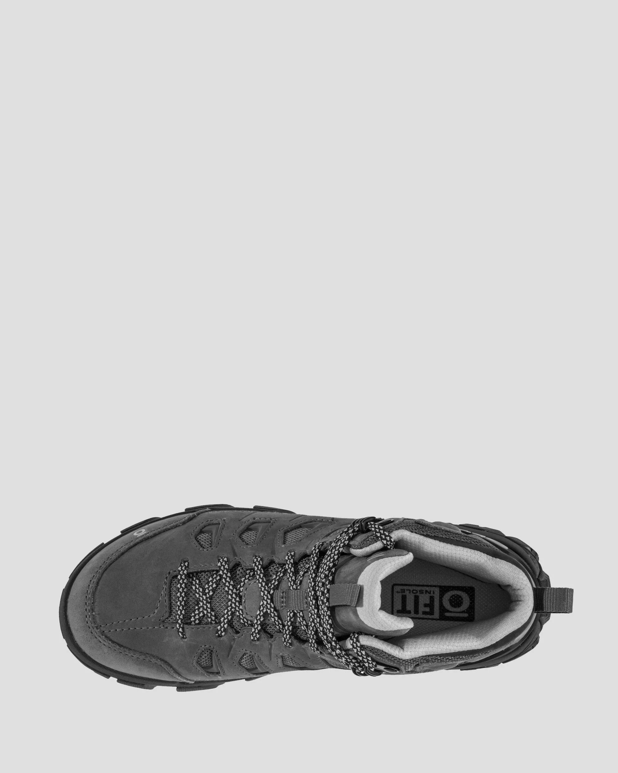 Women's Oboz Sawtooth X Mid Waterproof Hiking Boots - Charcoal