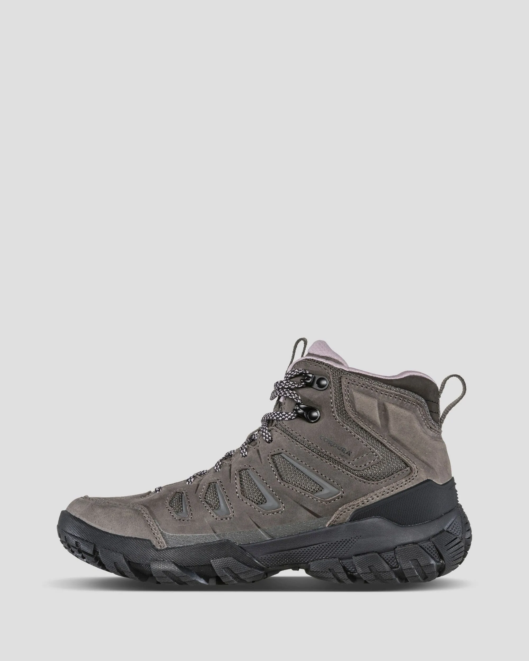 Women's Oboz Sawtooth X Mid Waterproof Hiking Boots - Charcoal