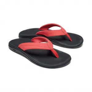 Women's Ohana Flip Flop Sandal In Coral/black
